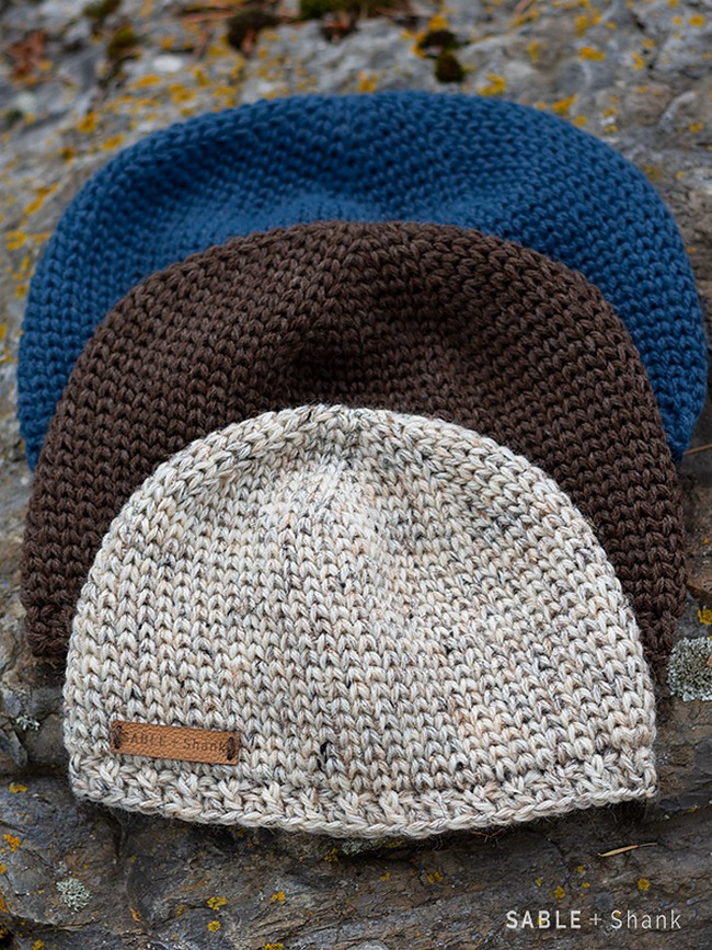 Easy Knit-Look Hat