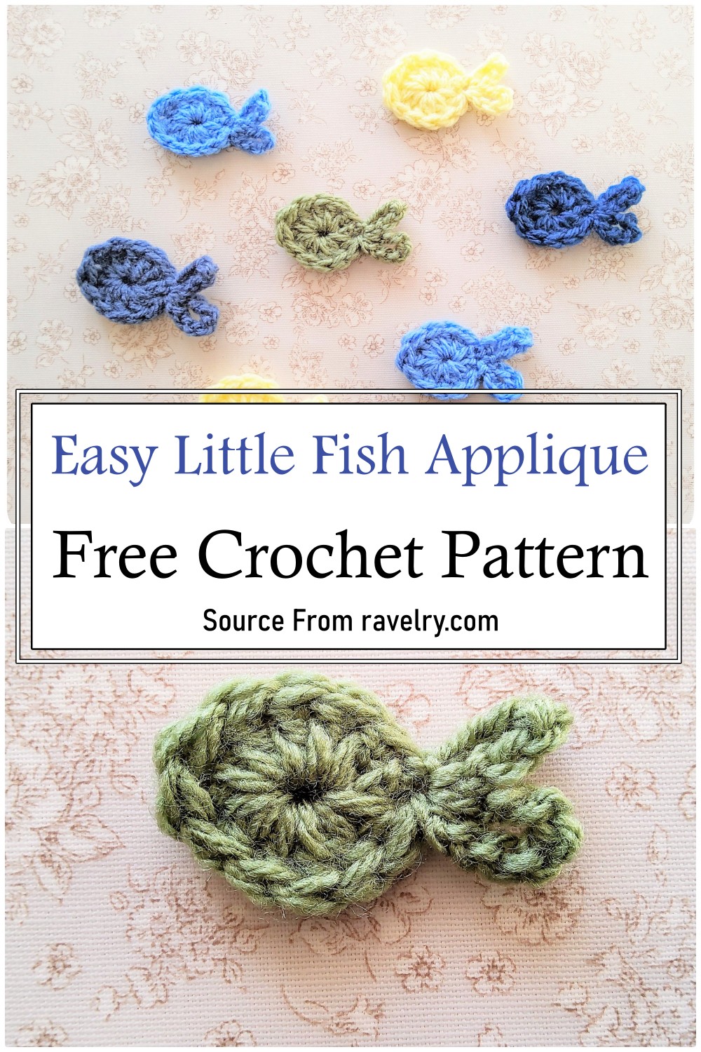 Easy Little Fish Applique