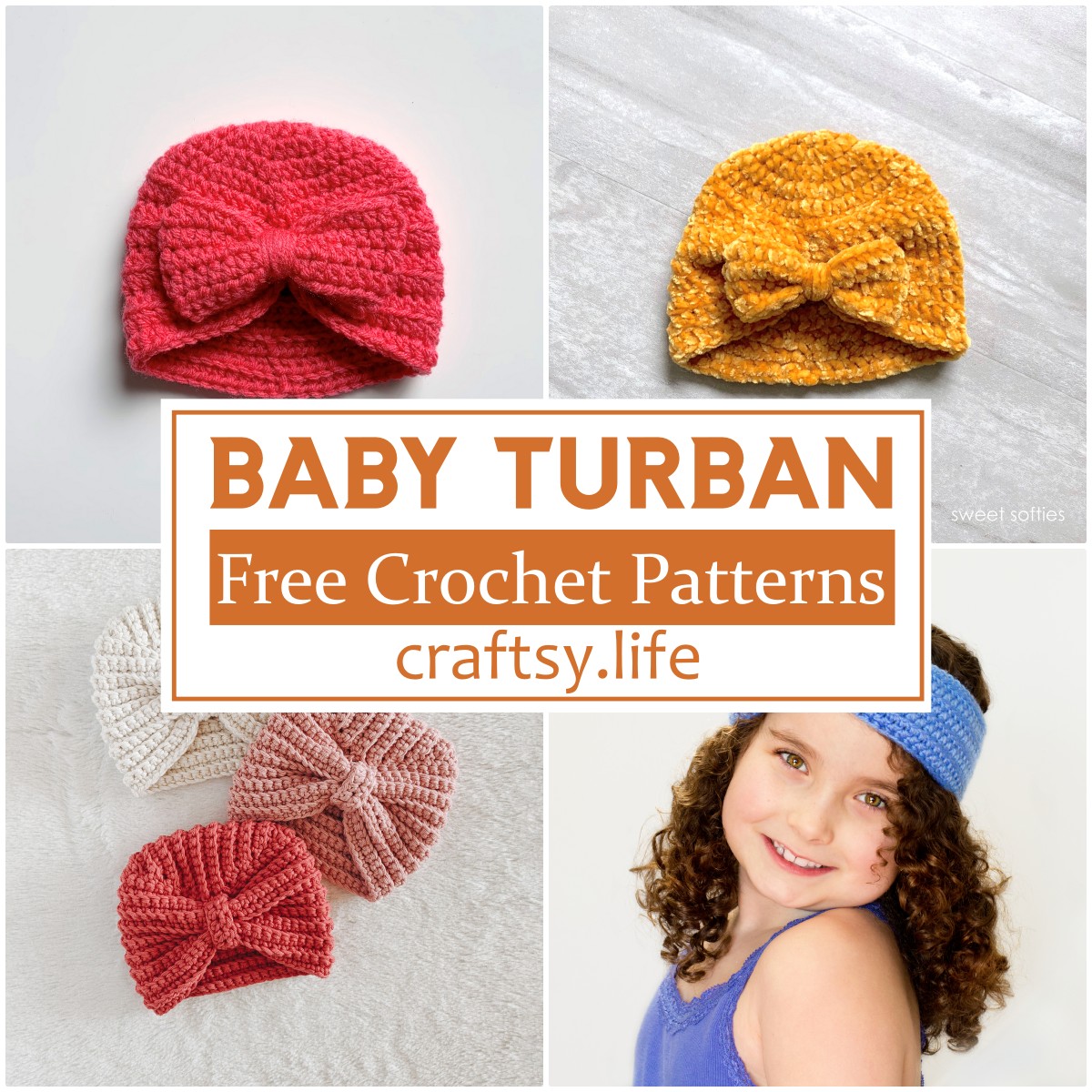 Free Crochet Baby Turban Patterns