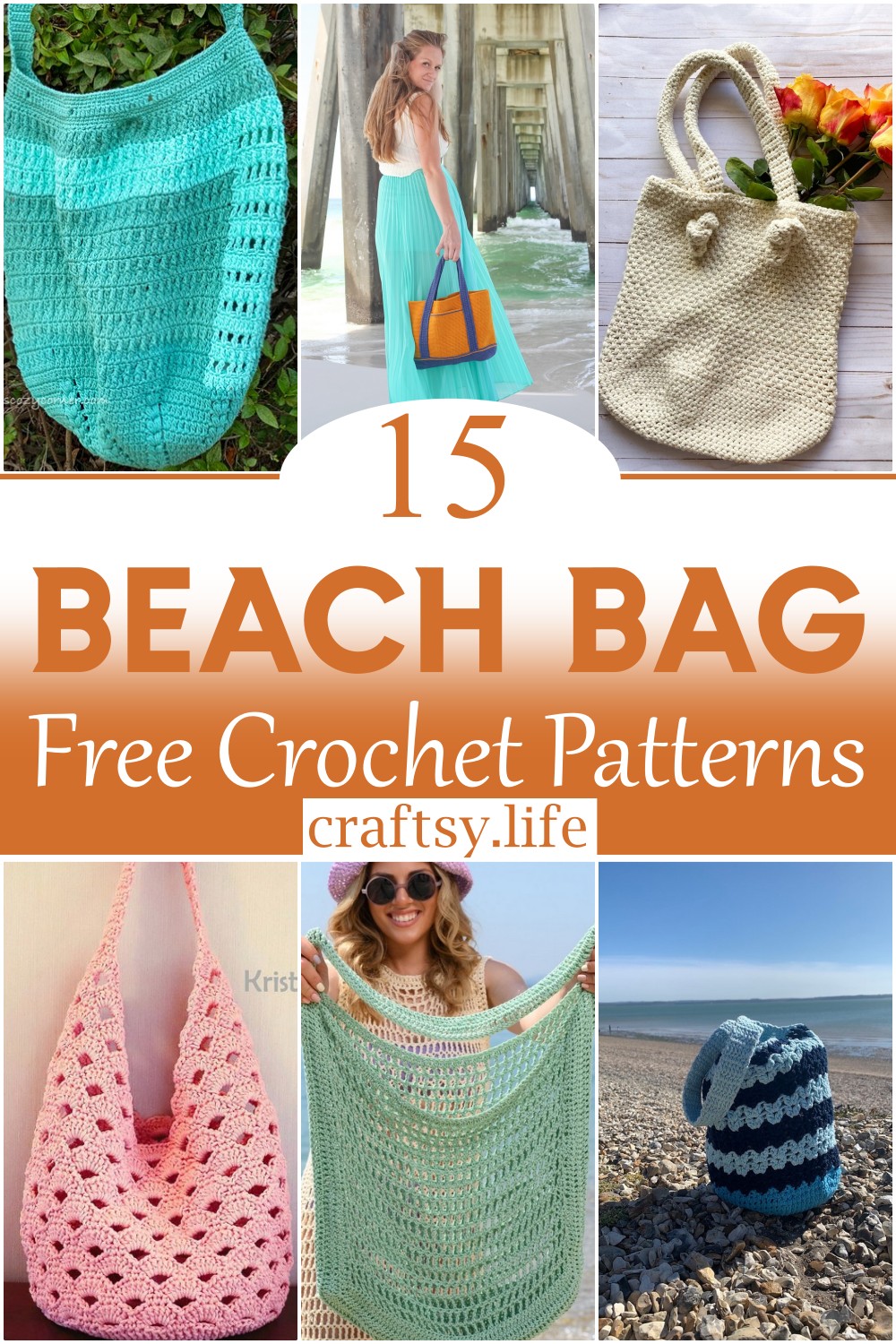 Free Crochet Beach Bag Patterns 1