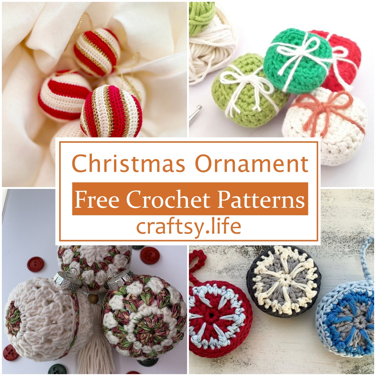 Free Crochet Christmas Ornament Patterns