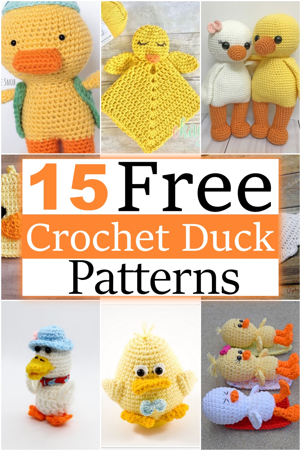 Free Crochet Duck Patterns