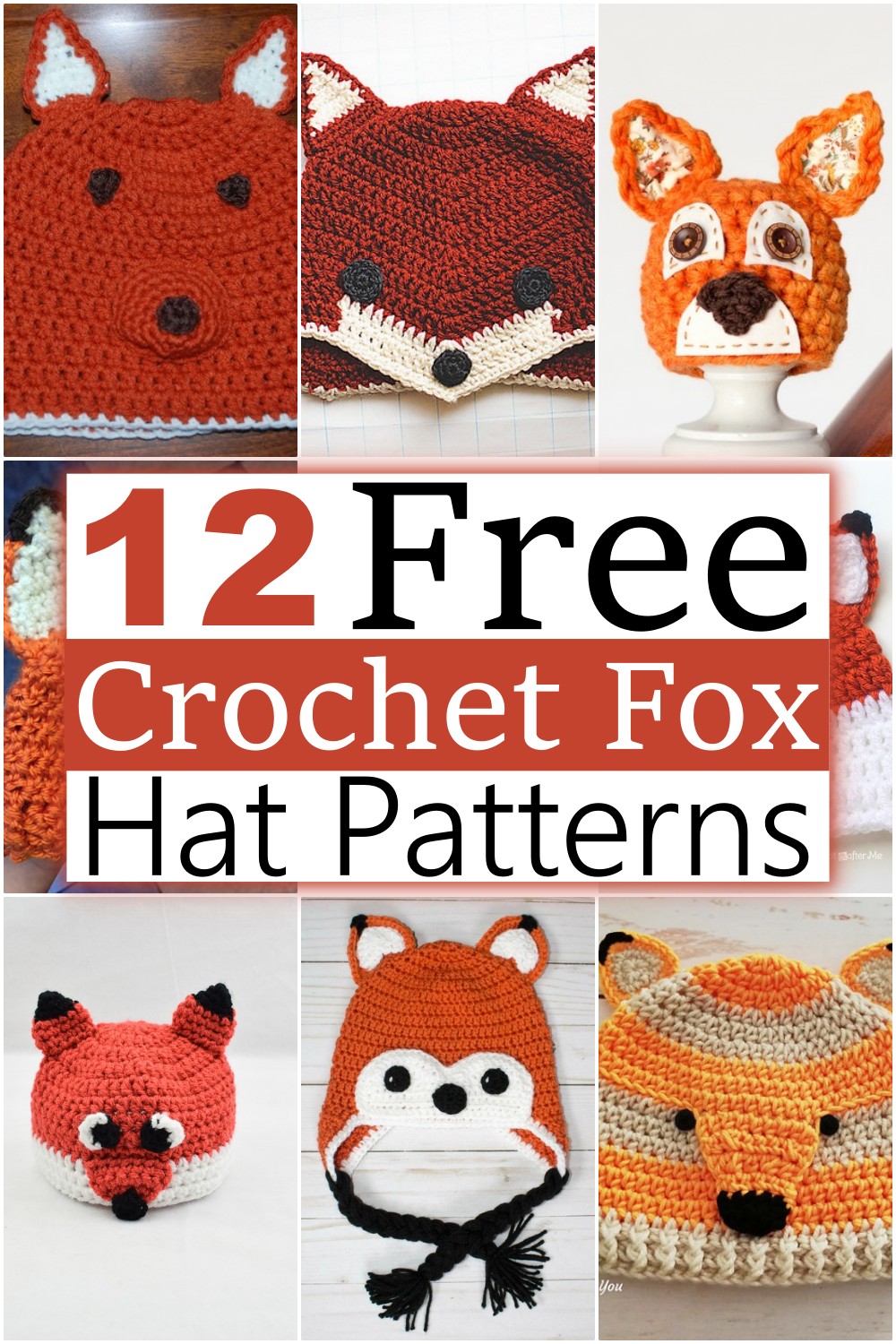 Free Crochet Fox Hat Patterns