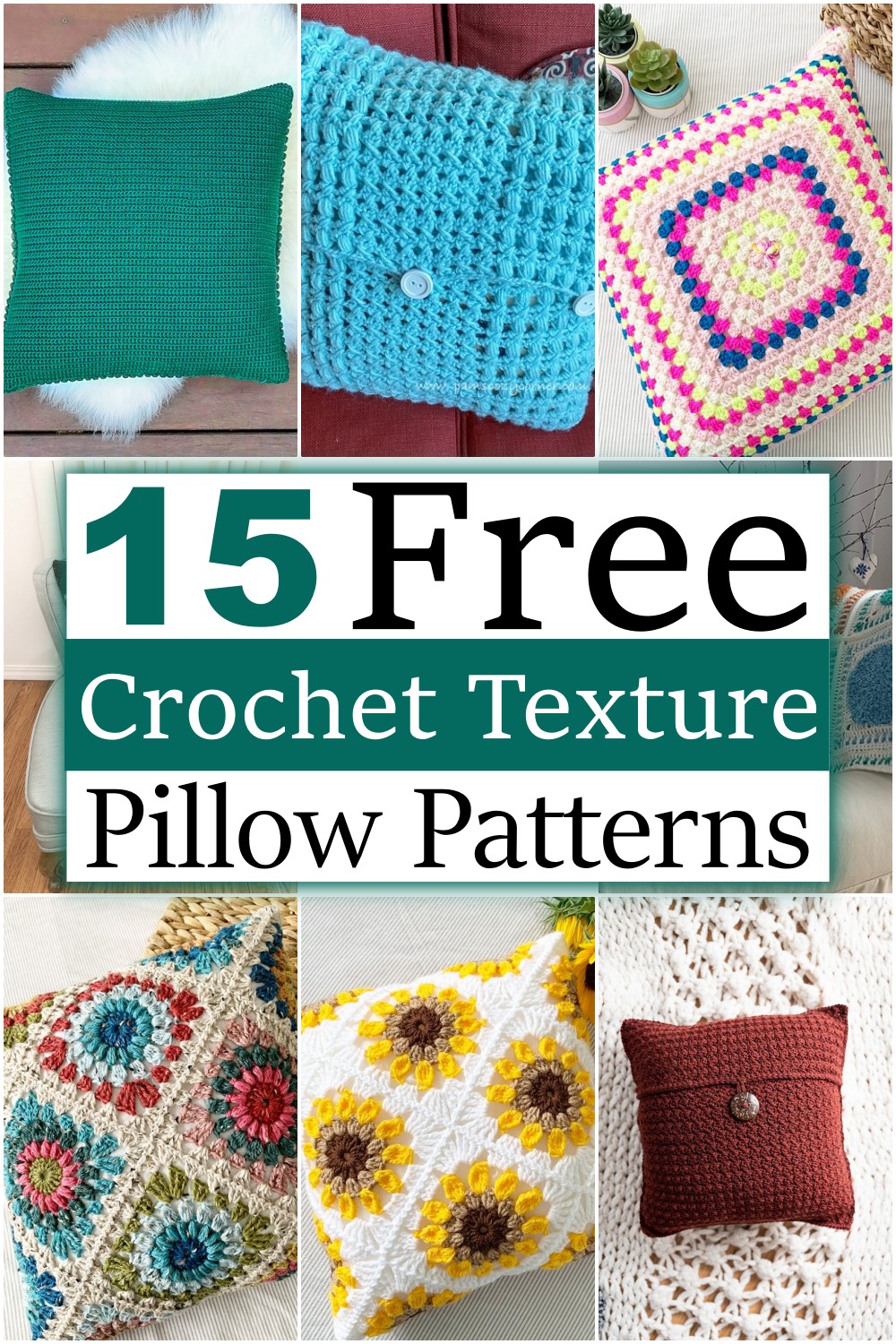 Free Crochet Texture Pillow Patterns