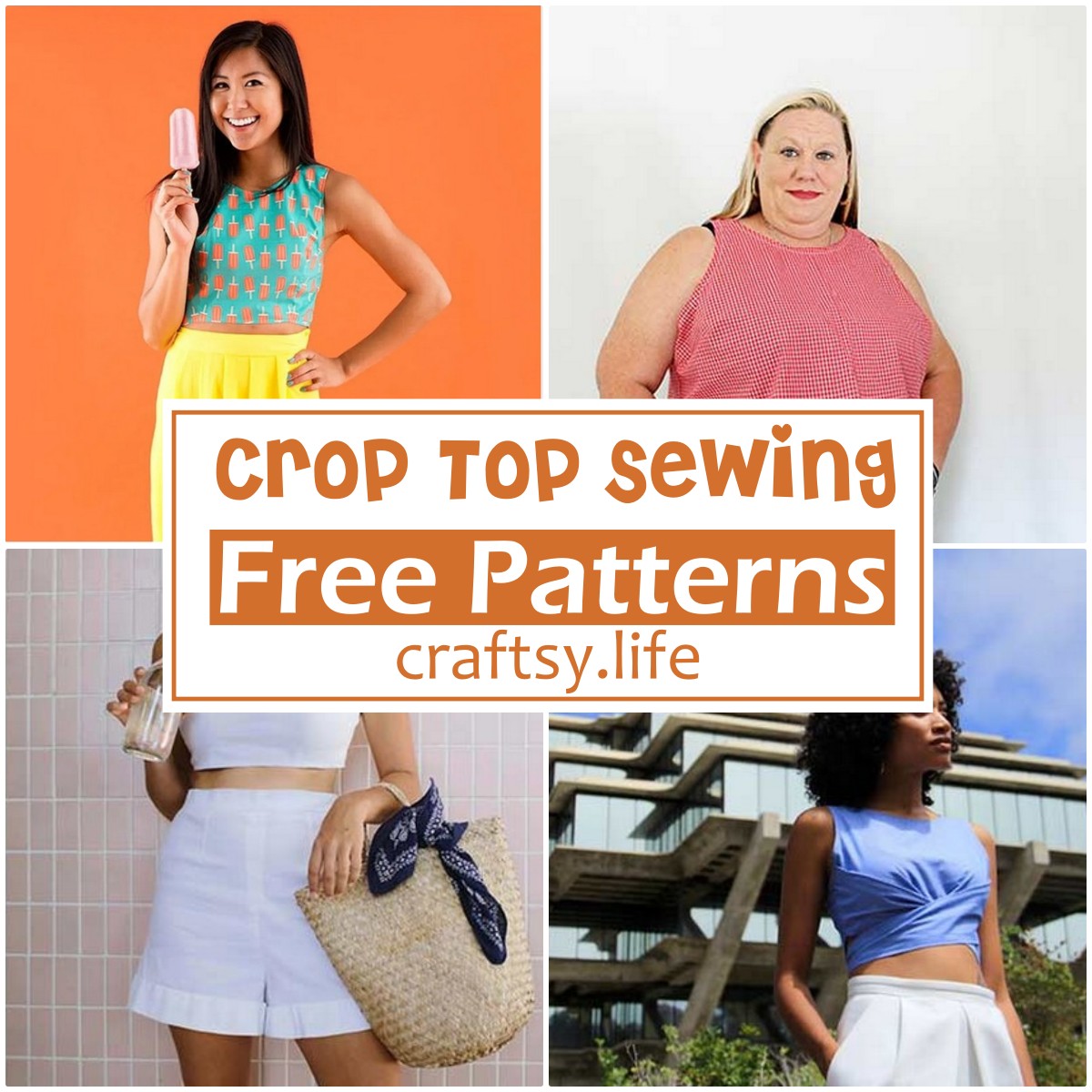 Free Crop Top Sewing Patterns