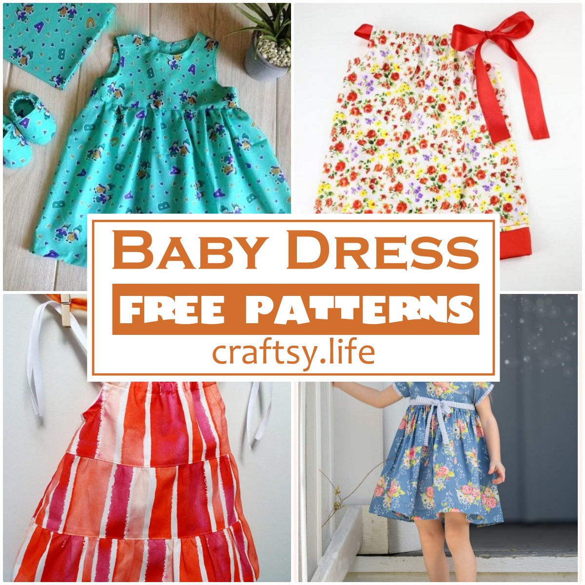 Free & Easy Baby Dress Patterns