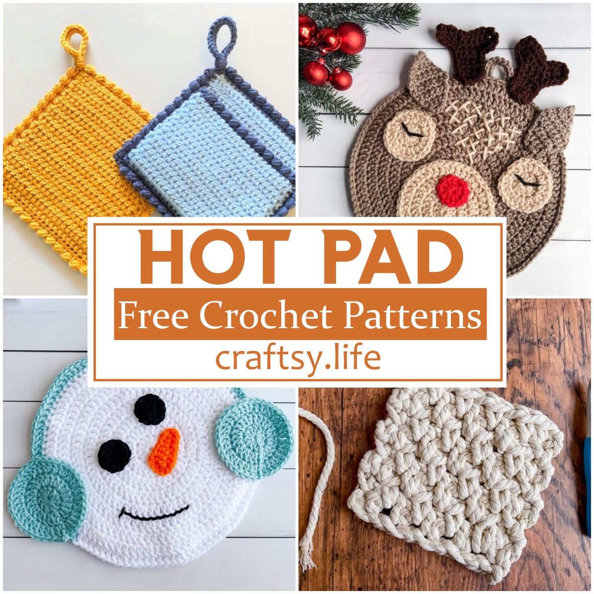 Free Easy Crochet Hot Pad Patterns