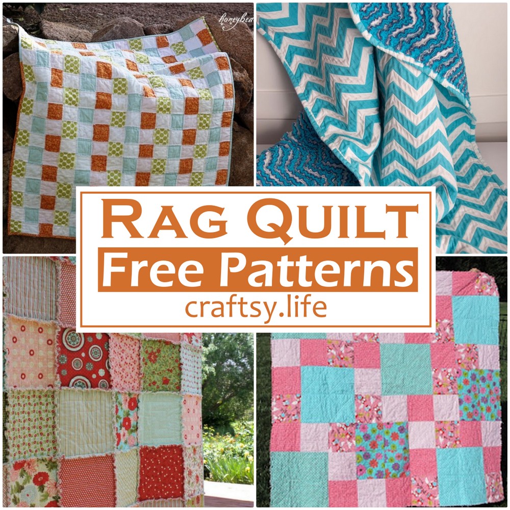 11 Free Rag Quilt Patterns & Tutorials - Craftsy