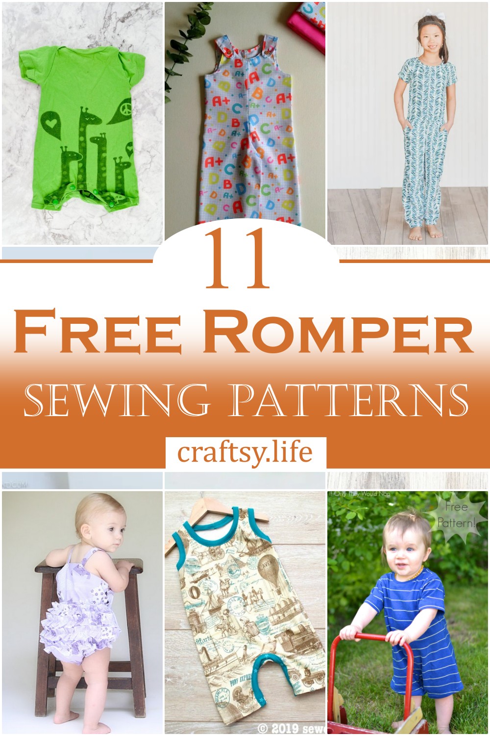 Free Romper Sewing Patterns 1