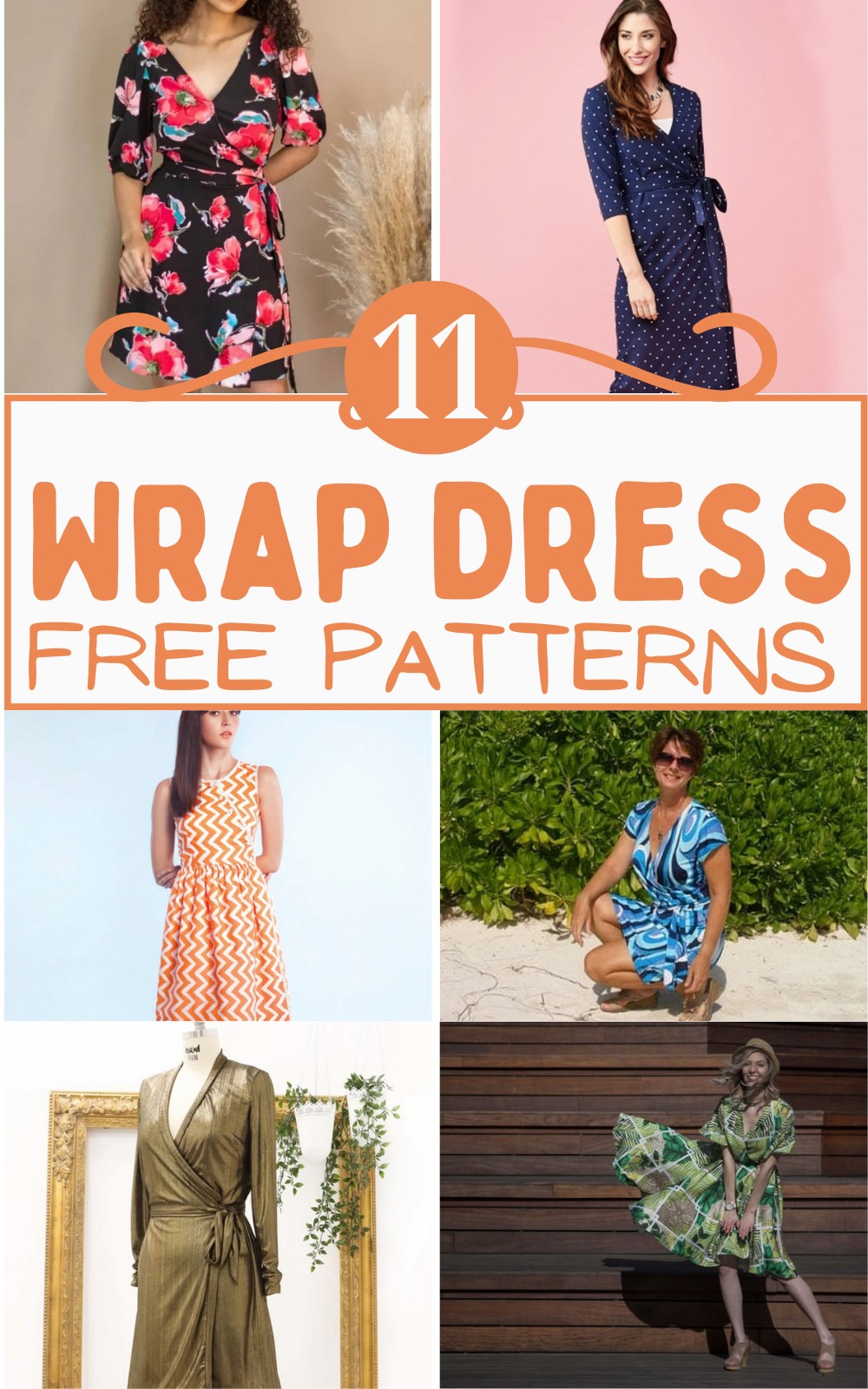Free Wrap Dress Patterns 1