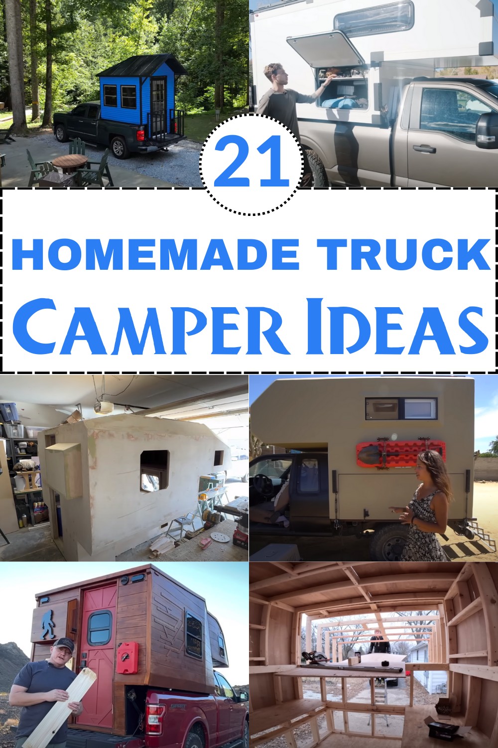 Homemade Truck Camper Ideas
