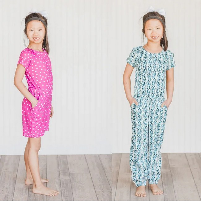 Kids Romper Free Sewing Pattern