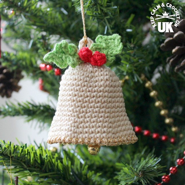 Little Christmas Bell Tree Ornament