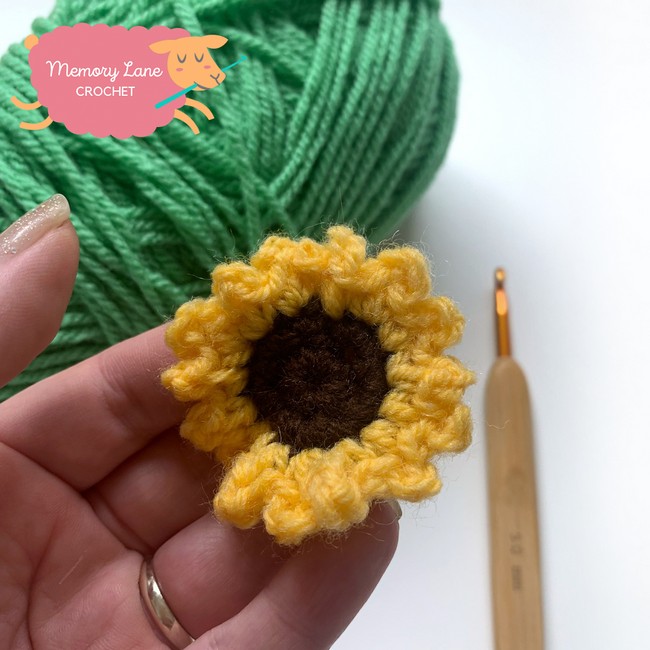 Little Sunflower Applique