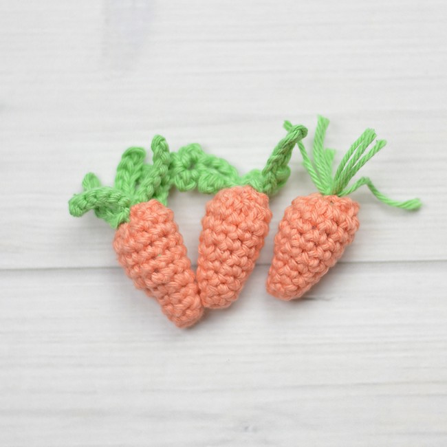 Mini Carrots and Greens