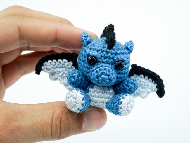 Mini Dragon Amigurumi