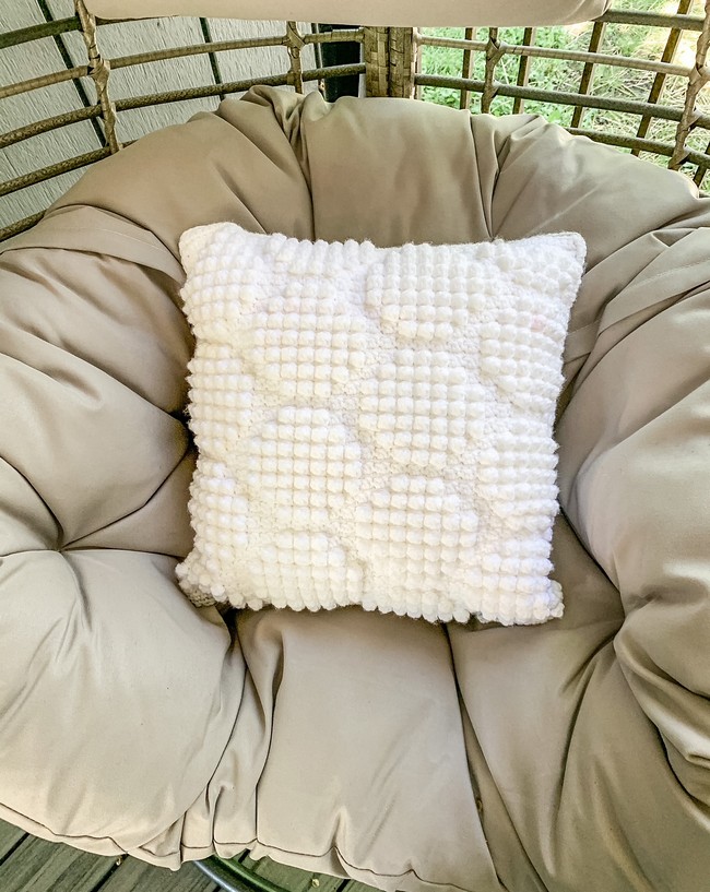 Octagon Bobble Pillow