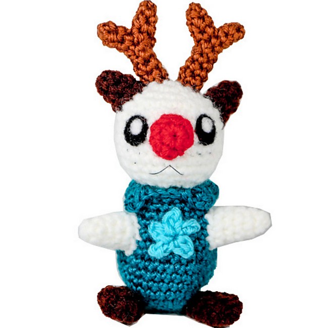 Oshawott Otter Reindeer Pokemon