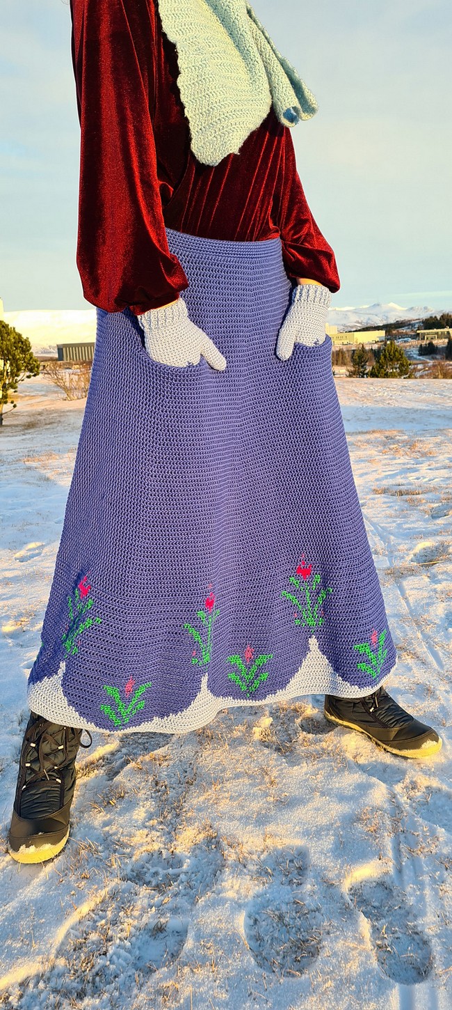 Princess skirt with pockets