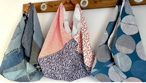 Quick Origami Bento Bag Pattern