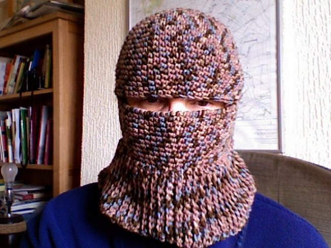 Ribbed Ski Mask