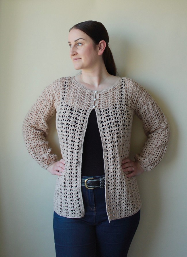 10 Best Crochet Lacy Cardigan Patterns For Ladies - Craftsy