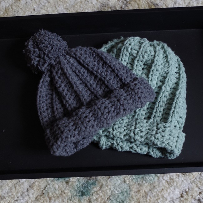 Simple Ripples Baby Hat