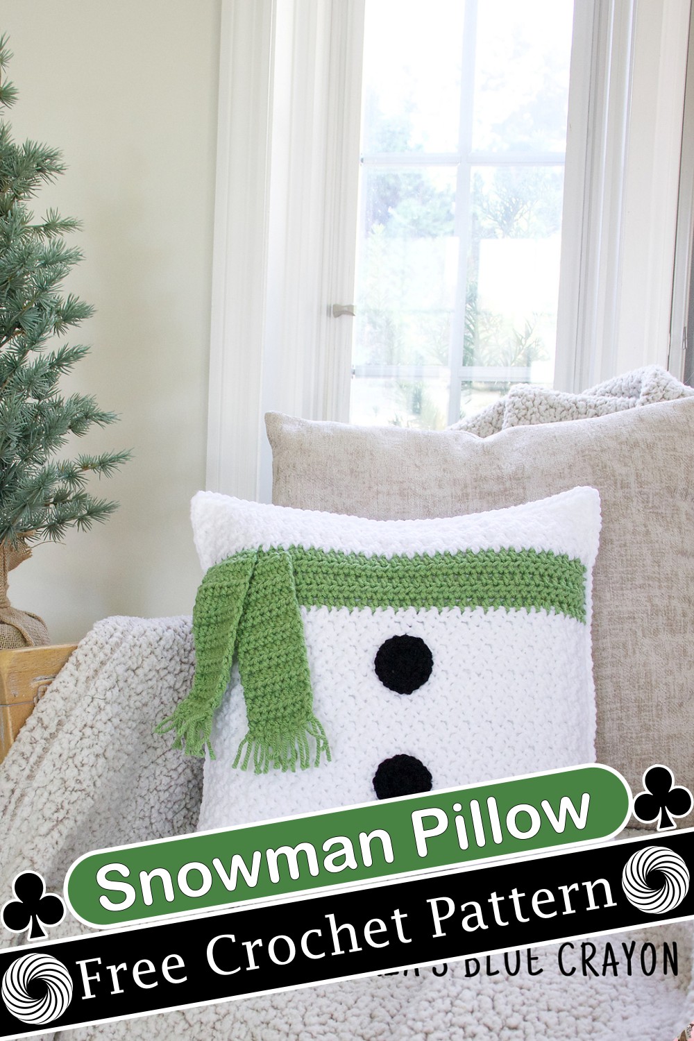 Snowman Pillow