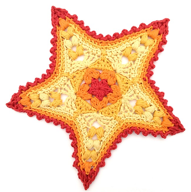 Starfish Applique - Crocheted