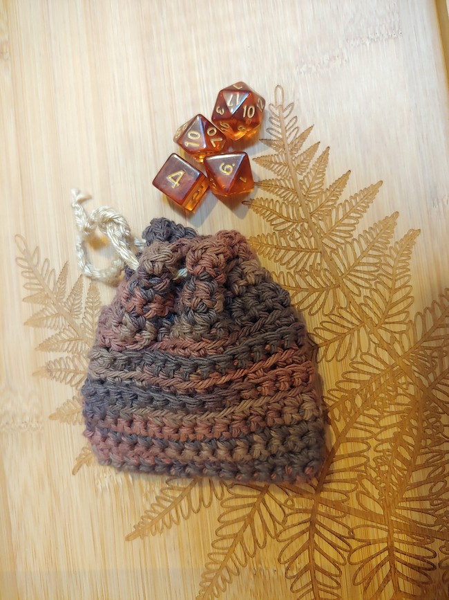 The 1 Copper Pouch Dice Bag