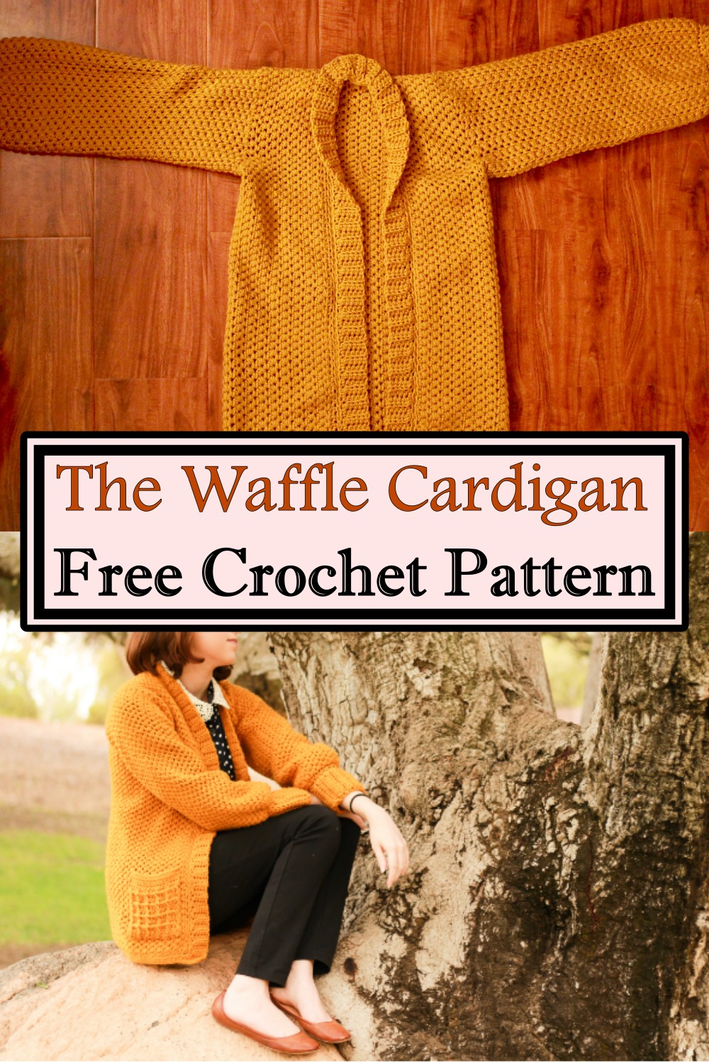 The Waffle Cardigan Crochet Pattern