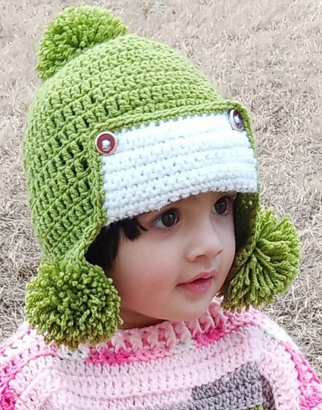 Toddler Aviator Style Hat