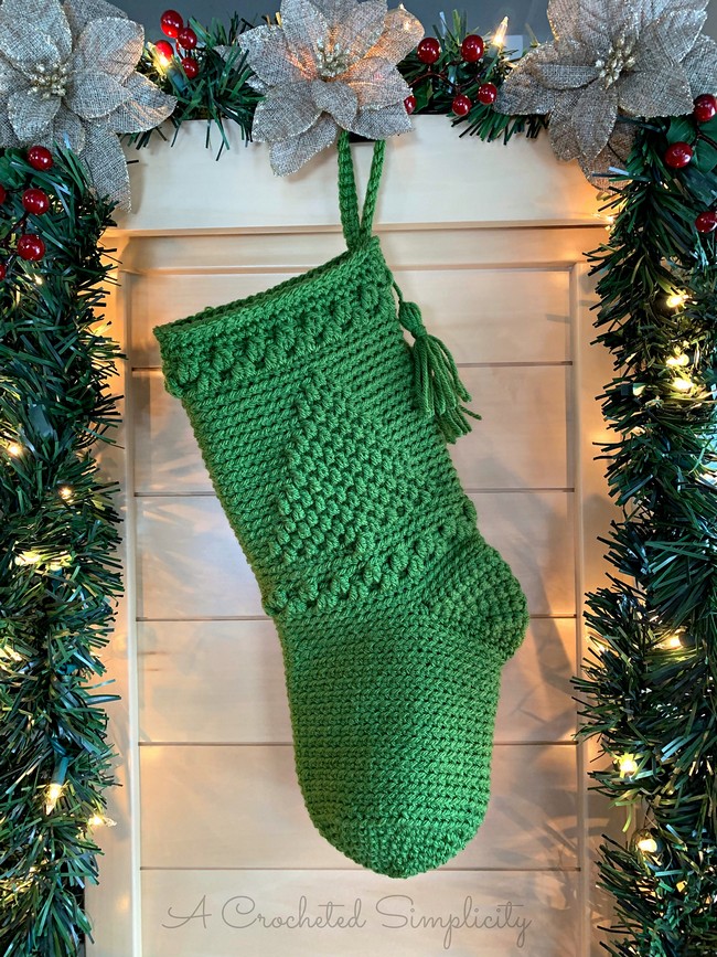 Tree Christmas Stocking