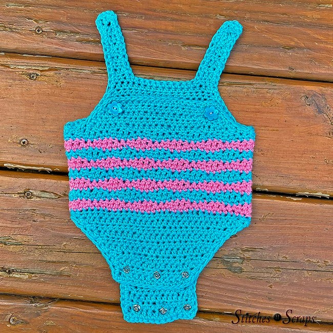 Wavelets Baby Romper