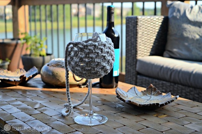 Wine Glass cozy 