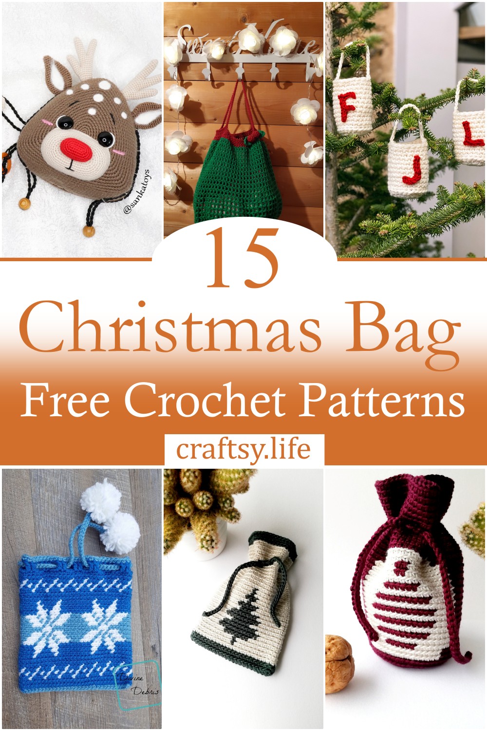 Best Crochet Christmas Bag Patterns 1
