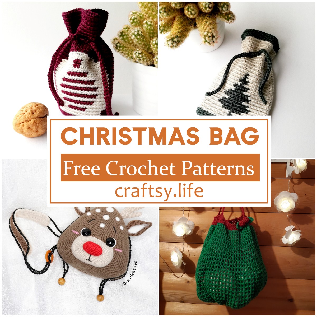 Best Crochet Christmas Bag Patterns