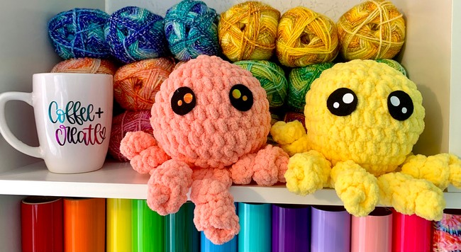 Chunky Amigurumi Octopus