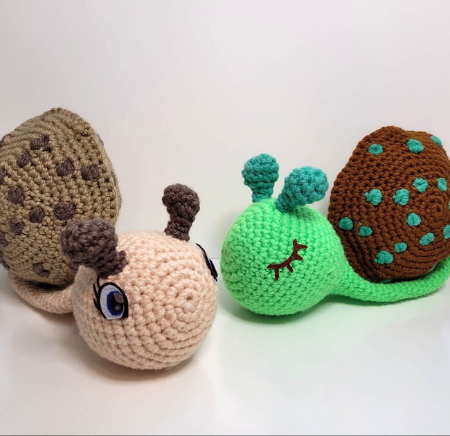 10 Free Crochet Snail Patterns For Kids - Craftsy