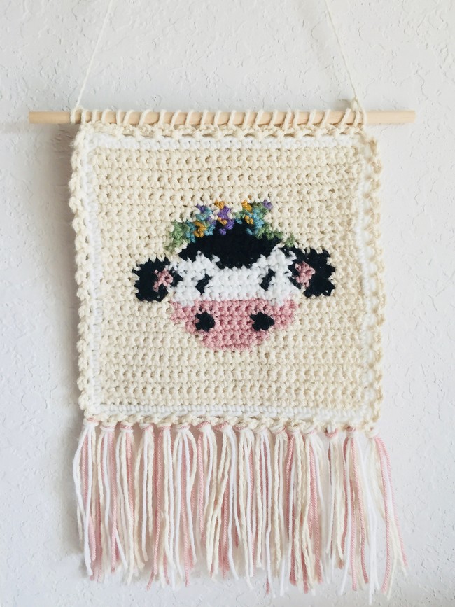 Cow Wall Hanging