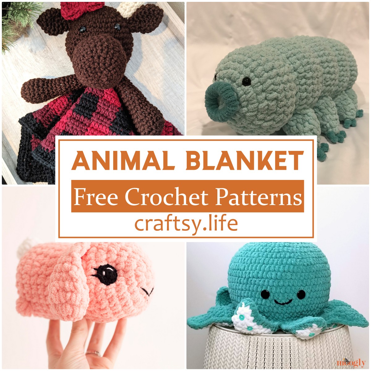 Crochet Animal Blanket Patterns