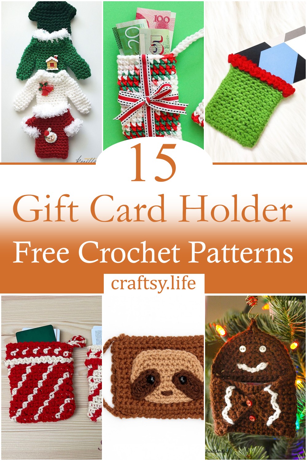 Crochet Gift Card Holder Patterns 1