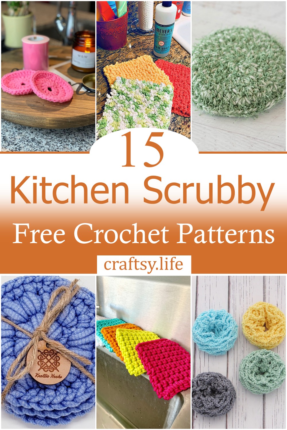 Crochet Kitchen Scrubby Patterns 1