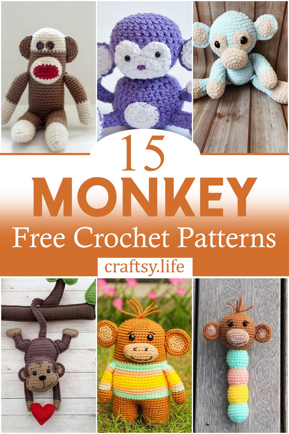 Crochet Monkey Patterns Free 1
