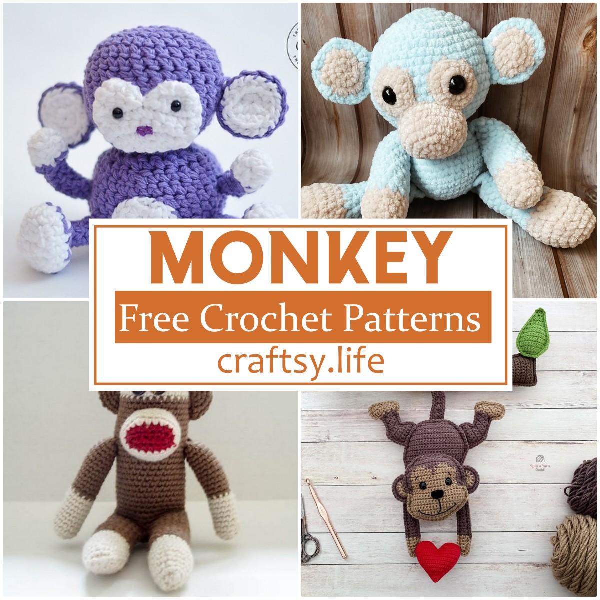 Crochet Monkey Patterns Free