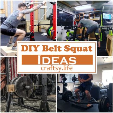 DIY Belt Squat Ideas 1