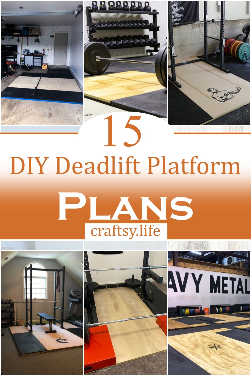 DIY Deadlift Platform Plans