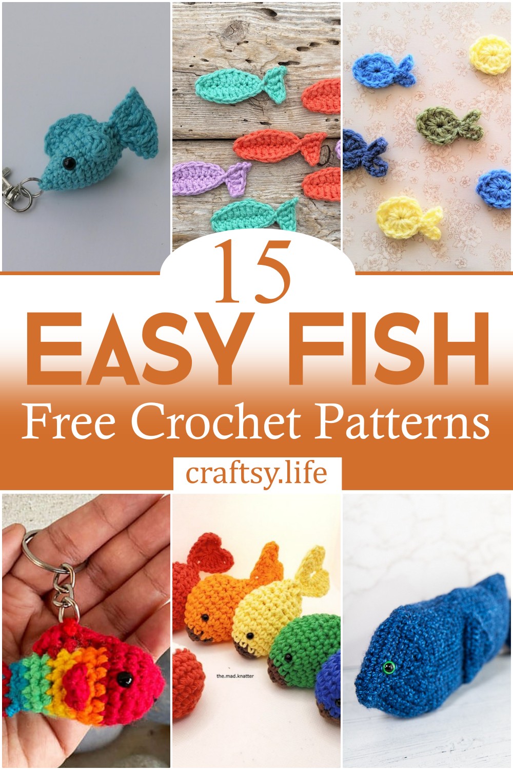 Fish Crochet Patterns Free 1