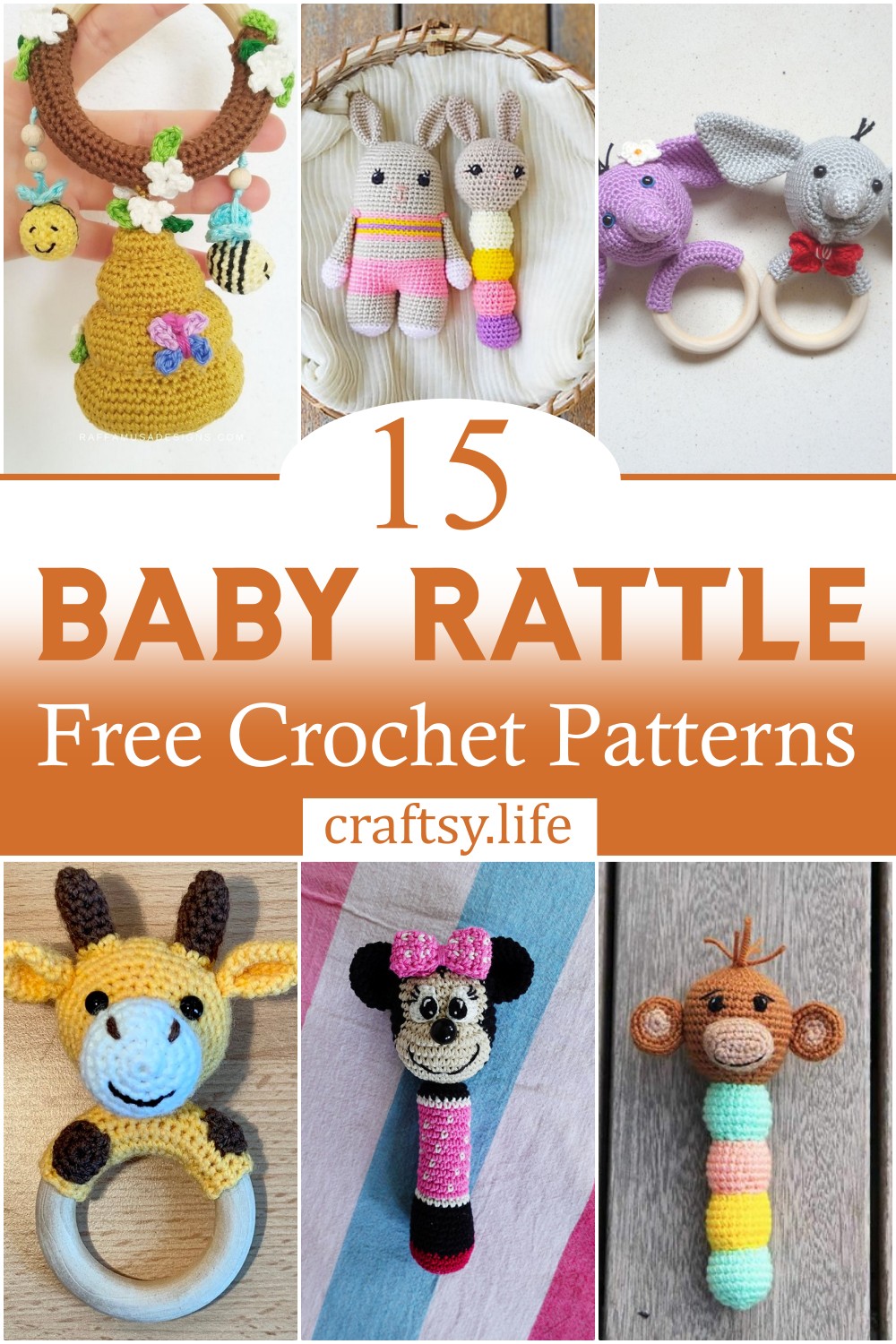 Free Crochet Baby Rattle Patterns 1