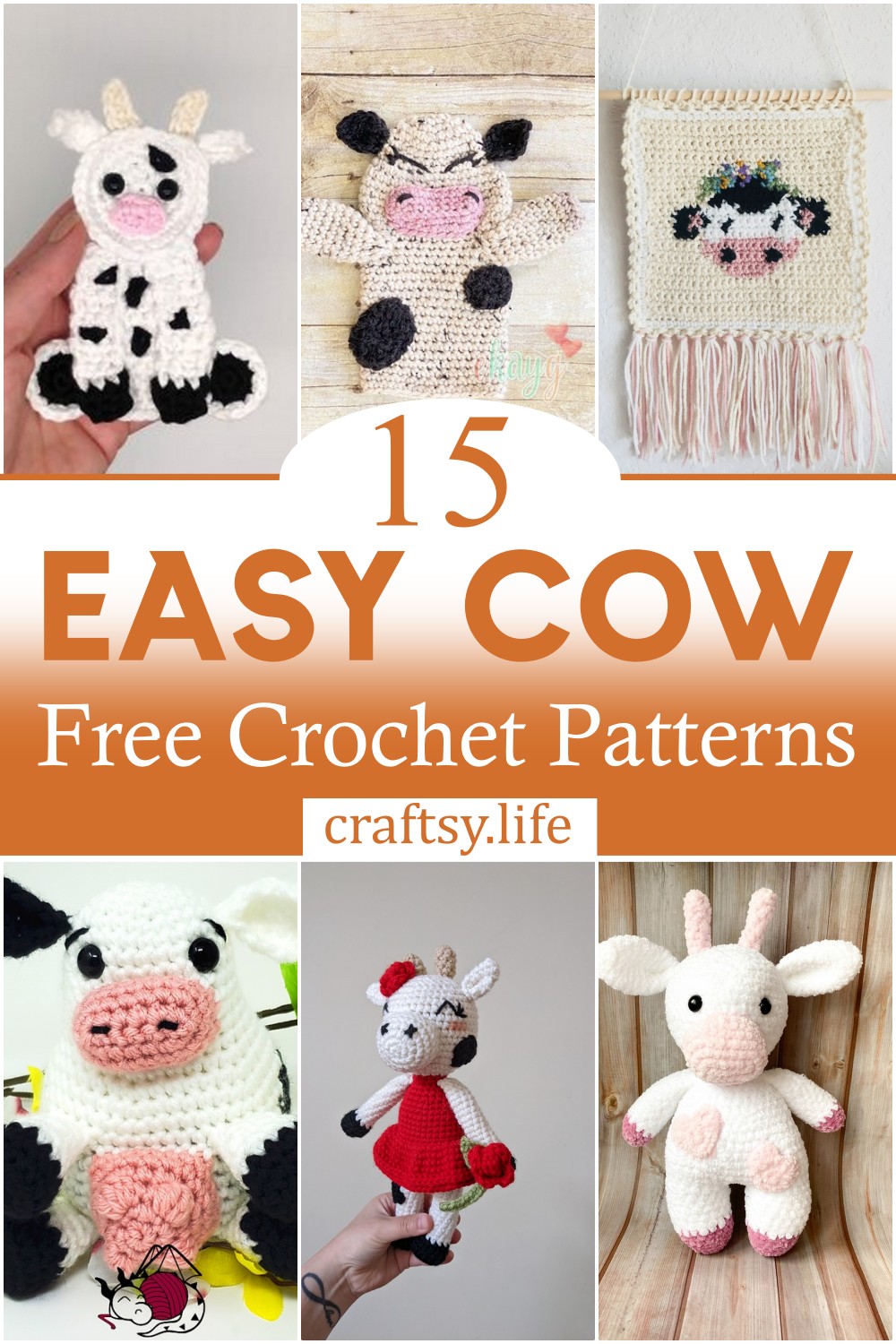 Free Crochet Cow Patterns 1